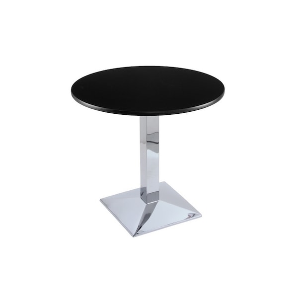 30" 217 Chrome Table, 30" dia. Top